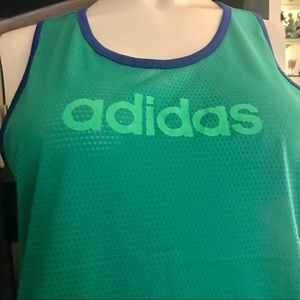 Adidas mesh muscle tee